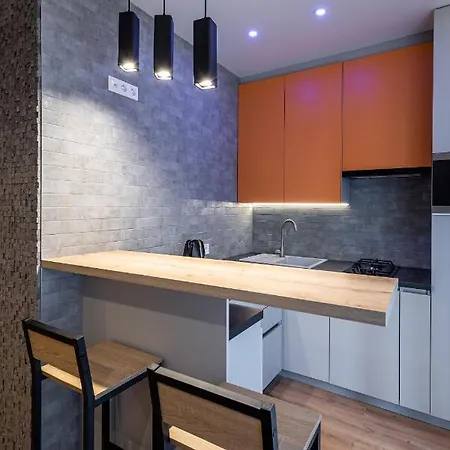 Stylisch New Apartment With One Bedroom Lviv Exterior photo